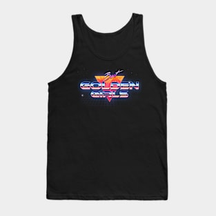 The Golden Girls Retro Crome Art Tank Top